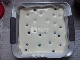 无油蓝莓酸奶蛋糕的做法步骤：12