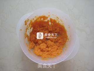 胡萝卜土豆泥蛋糕卷的做法步骤：6