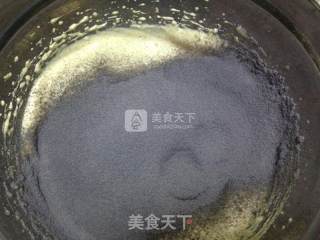无油红糖黑米蛋糕的做法步骤：5