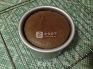 无油红糖黑米蛋糕的做法步骤：8