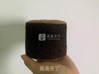 无油红糖黑米蛋糕的做法步骤：9