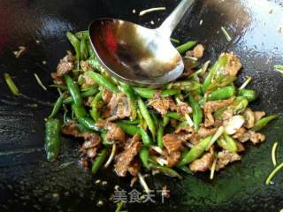 辣椒炒肉的做法步骤：6