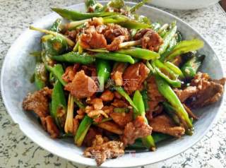 辣椒炒肉的做法步骤：7