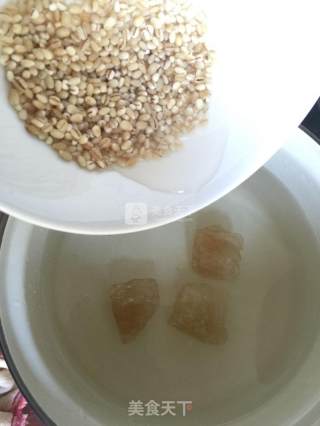 椰汁红豆薏仁西米露的做法步骤：3