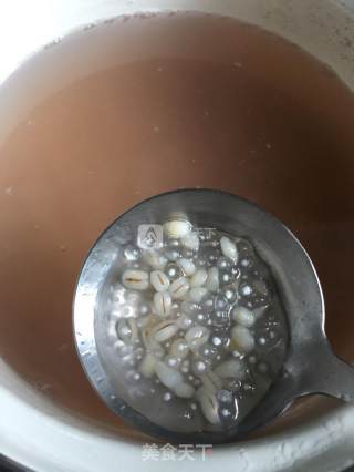 椰汁红豆薏仁西米露的做法步骤：6