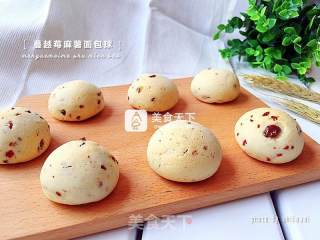 蔓越莓麻薯面包的做法步骤：9