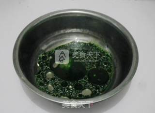 菠菜蛋糕卷的做法步骤：5