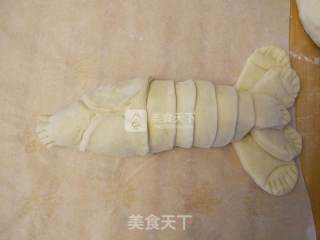 龙虾豆浆面包的做法步骤：10