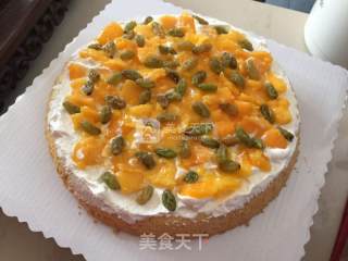 纯素杏仁膏做翻糖~简简单单做出好看又吃的翻糖蛋糕的做法步骤：10