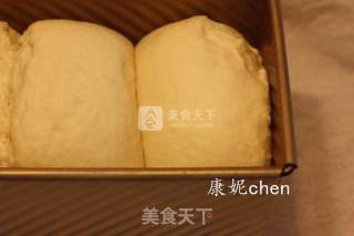 豆浆土司的做法步骤：11