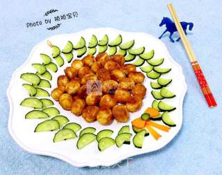 虎皮腐乳鹌鹑蛋的做法步骤：14