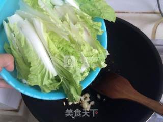 清炒小白菜的做法步骤：6