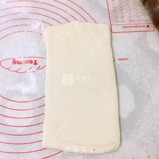 花形豆沙包的做法步骤：3