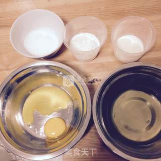 面包机水浴烤蛋糕的做法步骤：1