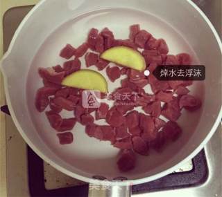 婴儿宝宝辅食——番茄牛肉奶酪面的做法步骤：2