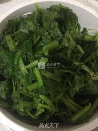 米汤南瓜叶的做法步骤：2