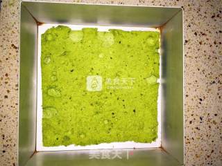 抹茶慕斯蛋糕的做法步骤：13