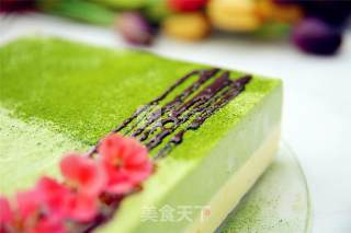 抹茶慕斯蛋糕的做法步骤：27