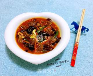 麻辣腰花的做法步骤：17