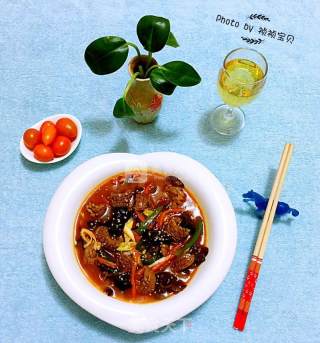 麻辣腰花的做法步骤：20