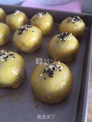蛋黄酥的做法步骤：15