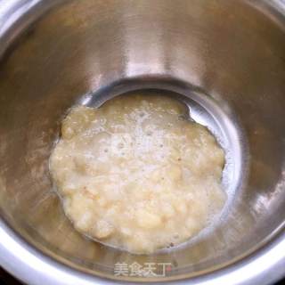 香蕉麦片饼干（无糖无油低脂）的做法步骤：3