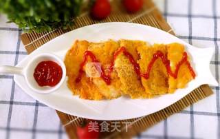 香酥鸡排的做法步骤：9