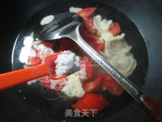 鸡蛋番茄鞭笋汤的做法步骤：9