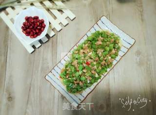 空心菜梗炒肉末的做法步骤：16