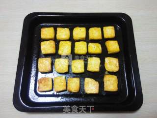 韩式辣酱烤脆皮豆腐的做法步骤：7