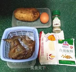 鲜虾可乐饼的做法步骤：1