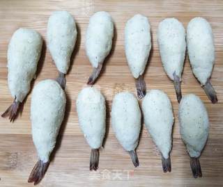 鲜虾可乐饼的做法步骤：9