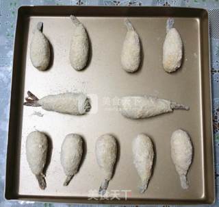 鲜虾可乐饼的做法步骤：12