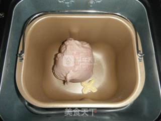 紫薯白巧克力甜甜圈的做法步骤：3