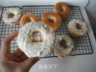 紫薯白巧克力甜甜圈的做法步骤：15