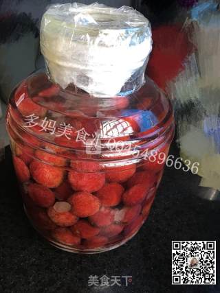【多妈美食汇】夏季解暑小秘方--杨梅酒的做法步骤：3