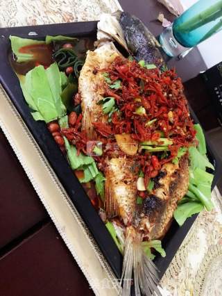 川味炭火烤鱼 （PK川味厨师）????的做法步骤：6