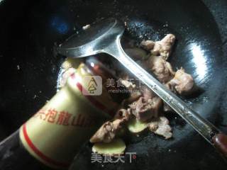 梅豆烧鸡块的做法步骤：4