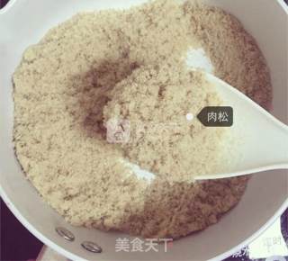 婴儿宝宝辅食——胡萝卜肉松高汤面的做法步骤：12