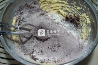 红曲南瓜籽饼干的做法步骤：6