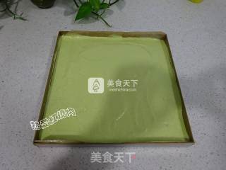 菠菜山药泥蛋糕卷的做法步骤：14