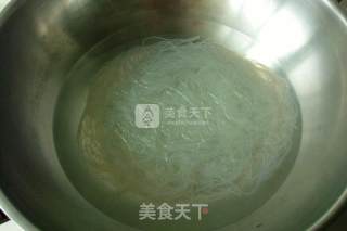 蒜泥粉丝拌豇豆的做法步骤：4