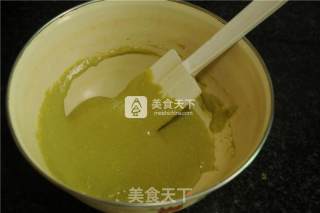 无油少糖的豆浆抹茶蛋糕的做法步骤：8