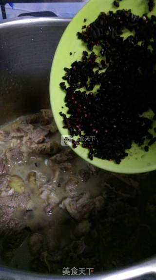 米酒炖牛肉的做法步骤：5