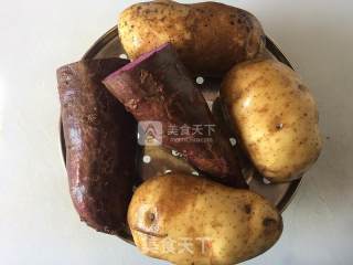 紫薯沙拉蛋糕的做法步骤：10