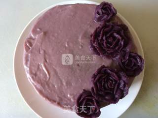 紫薯沙拉蛋糕的做法步骤：21