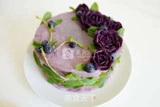 紫薯沙拉蛋糕的做法步骤：27