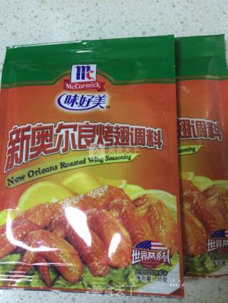 奥尔良烤翅的做法步骤：2