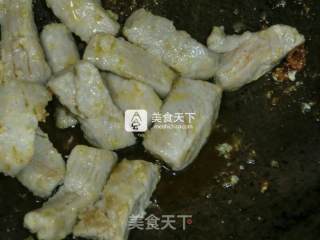 豆荚松板肉的做法步骤：4