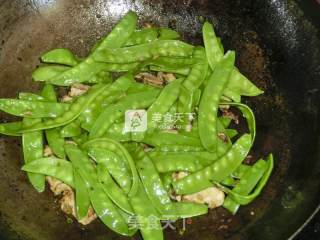 豆荚松板肉的做法步骤：9